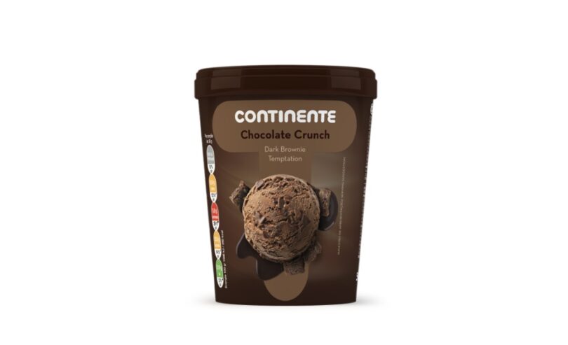 Gelado Continente Chocolate Crunch
