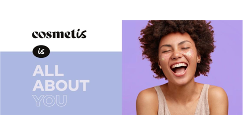 A Cosmetis, loja online de produtos de dermo-cosmética, apresentou uma nova imagem, de forma a reforçar a mensagem “Is All About You”.