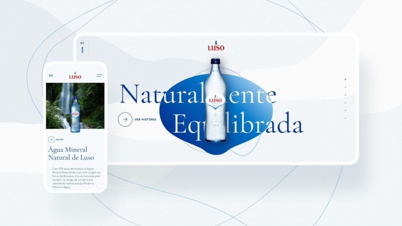 Água de Luso renova site para estar mais perto do consumidor