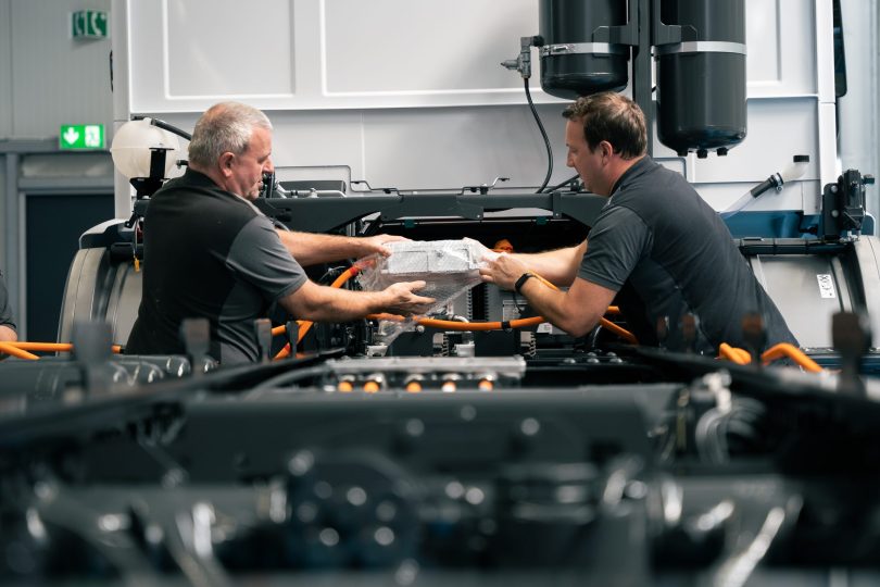 Iniciada produção em série do camião elétrico Mercedes-Benz eEconic