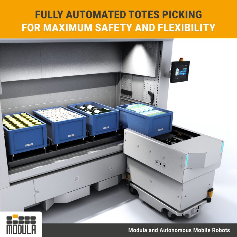 Modula e MiR Robots apresentam solução automatizada para intralogística