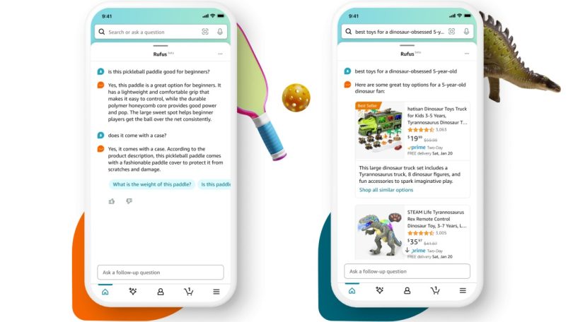 Amazon lança novo assistente de IA para melhorar experiência de compra