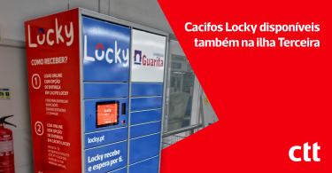 Rede de cacifos Locky dos CTT chega aos Açores