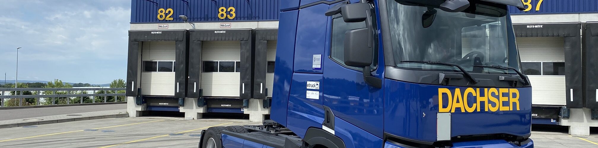 Dachser integra 15 novos camiões 100% elétricos à sua frota