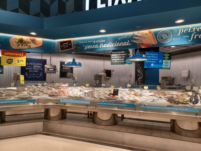 Pingo Doce estreia serviço online para encomenda de peixe selvagem e marisco