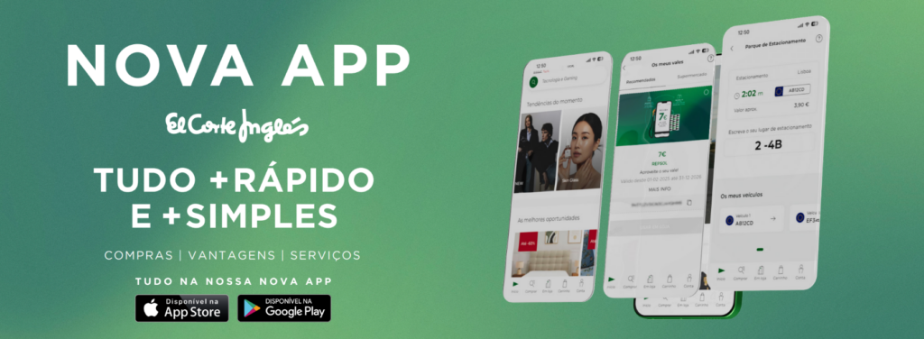 El Corte Inglés renova app para simplificar experiência dos clientes