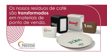 Nestlé Professional introduz materiais de ponto de venda reciclados no canal HORECA