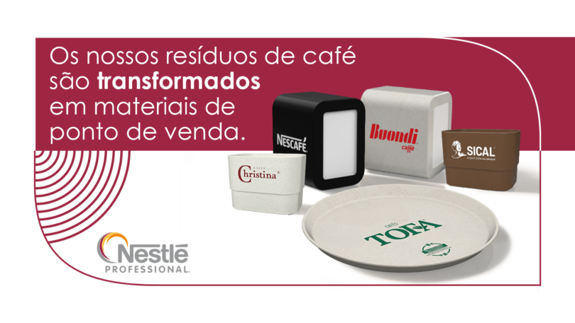 Nestlé Professional introduz materiais de ponto de venda reciclados no canal HORECA