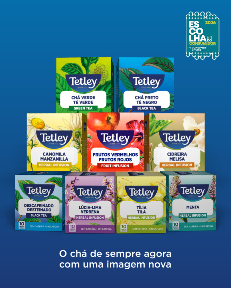Tetley renova imagem e prepara expansão para novos mercados